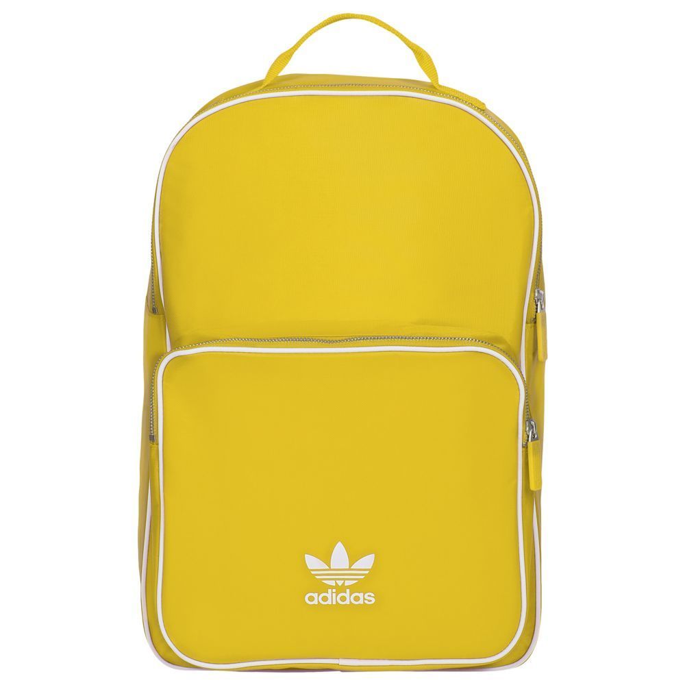 Adidas classic backpack yellow 2025