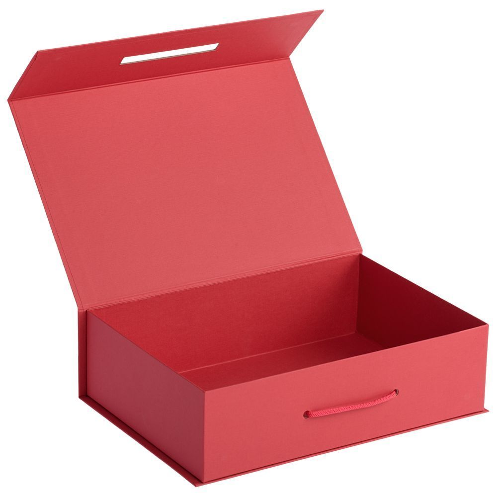 Коробка Case, подарочная, черная, 36,4х24,3х10 см, кашированная бумага