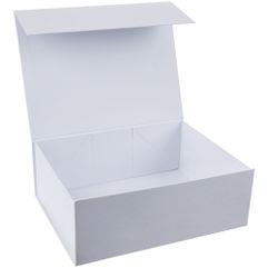 Коробка из переплетного картона, кашированного тисненой тонированной в массе бумагой, с крышкой на магните. Толщина картона 2 мм. Поставляется в...