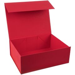 Коробка из переплетного картона, кашированного тисненой тонированной в массе бумагой, с крышкой на магните. Толщина картона 2 мм. Поставляется в...