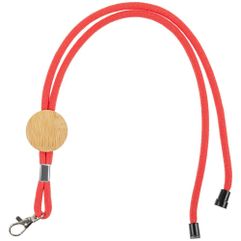 Шнурок для бейджа Wood — универсальное решение для идентификации на мероприятии, в офисе и на производстве. Круглый деревянный шильд для лаконичного...