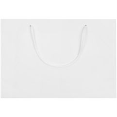 Пакет из бумаги Snow White Kraft плотностью 160 г/м⊃2;. Выдерживает вес до 2 кг.