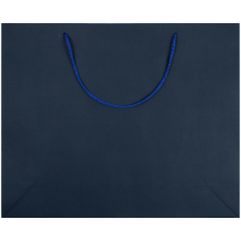 Пакет из бумаги Gentleman Blue плотностью 150 г/м⊃2;. Выдерживает вес до 2 кг.