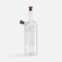 Идеальное комбо для закуски или салата — масло и уксус — с этой бутылкой будет всегда под рукой! Тонкое и прочное боросиликатное стекло не искажает...