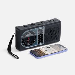 Bluetooth-колонка в ретростиле Comradio с аналоговым тюнером станет отличным подарком и вызовет легкую ностальгию — ведь, чтобы поймать радио, нужно...
