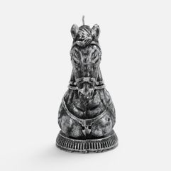 Изысканная серебристая свеча с эффектом естественной патины создаст атмосферу благородства и утонченности. Словно маленькая музейная скульптура, она...