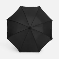 Элегантный черный зонт-трость с современной начинкой. Легкий и невероятно прочный каркас из стеклопластика не боится порывов ветра. Сдержанный дизайн...