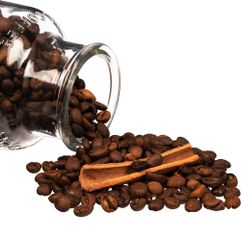 Натуральный зерновой кофе средней обжарки в сочетании с палочками корицы — прекрасный подарок для кофеманов, ценящих богатство и насыщенность вкуса....