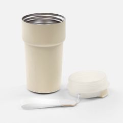 Смарт-термостакан neoMug показывает температуру напитка на сенсорном ЖК-дисплее — точные данные собирает встроенный в крышку датчик. Двухслойная...