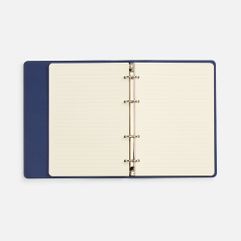 Ежедневник со съемным блоком на кольцах. Блок недатированный, без календарной сетки:  Кол-во страниц — 192; Бумага — тонированная, плотность 80...