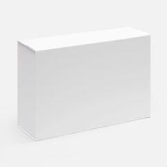 Подарочная коробка RealBig Fold изготовлена из переплетного картона, кашированного дизайнерской бумагой с крышкой на магните. Благодаря самосборной...