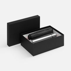 Подарочная коробка Capsie — стильное решение для бизнес‑подаров и корпоративного мерча!Модель с четкими нескругленными гранями демонстрирует...