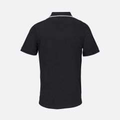 Рубашка поло средней плотности прямого кроя с контрастными деталями. Подойдет как мужчинам, так и женщинам.  Манжеты и воротник выполнены резинкой 2x2...