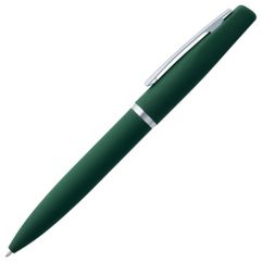 Механизм ручки: поворотный. Корпус ручки разбирается, стержень легко заменить. Стержень с синими чернилами.