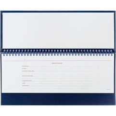 Материал обложки — Nebraska, синий НН.Блок 950:Кол-во страниц — 128;Бумага — белая, плотность 70 г/м².<br/> 