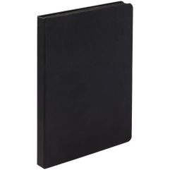 Ежедневник с твердой обложкойи тонированным обрезом, выполнен из материала Soft Touch, черный АА, дополнен ляссе в цвет обложки.<br/>Блок 986:Кол-во...
