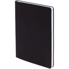 Ежедневник с гибкой обложкой, выполнен из материала Soft Touch, черный АА. <br/>Блок 986:Кол-во страниц — 256;Бумага — тонированная, плотность 70...