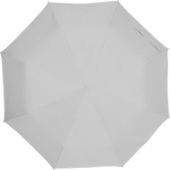 Зонт с серебристой внутренней стороной. Механический зонт, 3 сложения. Поставляется в чехле.