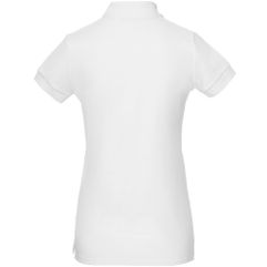 Приталенная женская рубашка поло из гребенного хлопка с разрезами по бокам. Благодаря тонким и длинным волокнам хлопка ткань футболки отличается...