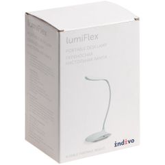 Переносная настольная лампа lumiFlex станет вашим помощником во время чтения, учебы или работы.  Гибкое основание и три уровня яркости в диапазоне от...
