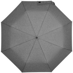 Зонт с куполом из меланжевой ткани уже достаточно необычен, но все еще вписывается в строгий дресс-код.   Зонт-автомат 3 сложения Система защиты от...