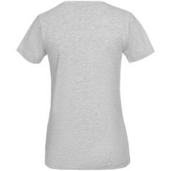 Кроеная футболка стретч из гребенного хлопка с эластаном.  Благодаря тонким и длинным волокнам хлопка ткань футболки отличается гладкостью,...
