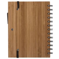 Твердый   бамбук (англ. bamboo) + блокнот (англ. notebook) = блокнот BamBook на кольцах с   супертвердой обложкой. Такой подарок по достоинству оценят...