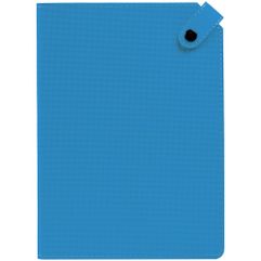Ежедневник с гибкой обложкой, выполнен из материала Tenax, голубой JJ. Блок 986:  Кол-во страниц — 256; Бумага — тонированная, плотность 70 г/м⊃2;;...