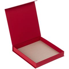 Подарочная коробка из переплетного картона, кашированного дизайнерской софт-тач бумагой Senzo с крышкой на магните.