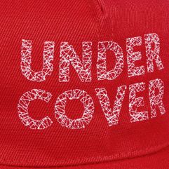 Бейсболка с вышивкой Undercover, красная