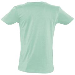 Модная мужская футболка с глубоким V-образным вырезом, отделанным резинкой 1*1, подойдет как для промо-акций, так и в качестве корпоративной униформы....