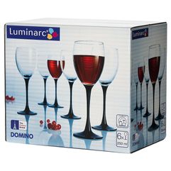 Набор бокалов для вина «Домино»