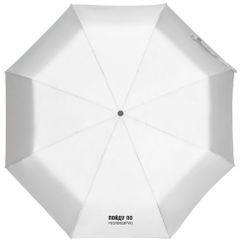 Зонт складной «Пойду порефлексирую» со светоотражающим куполом, серый