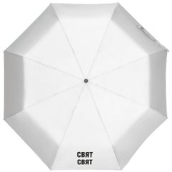 Зонт складной «Свят-свят» со светоотражающим куполом, серый