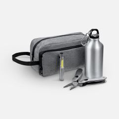 Компактный набор, который пригодится дома, на даче и в автомобиле.