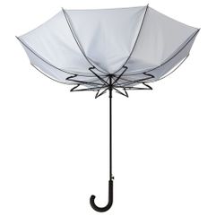 Зонт снабжен системой защиты от ветра. Если при экстремальных порывах ветра купол выгибается, механизм пружинит, не давая спицам погнуться или...