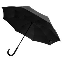 Это зонт-наоборот, зонт-наизнанку. Складываясь после дождя, он прячет мокрую поверхность в себя, а сухая остается снаружи. Для просушки его можно не...