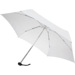 Компактный механический зонт, 5 сложений, 6 спиц. Поставляется в чехле и футляре на молнии.