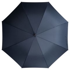 Элегантный зонт с большим куполом. Зонт-полуавтомат, 8 спиц, с функцией «антишторм». Поставляется без чехла.