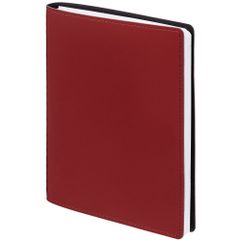 Ежедневник с гибкой обложкой, выполнен из материалов Soft Touch, красный РР и Nice Touch, черный АА.<br/>Блок недатированный:Кол-во страниц —...