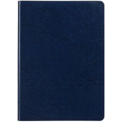 Ежедневник с гибкой обложкой, выполнен из материала Nebraska, синий НН и Latte, тёмно-синий ХХ, дополнен ляссе в цвет обложки.<br/>Блок...