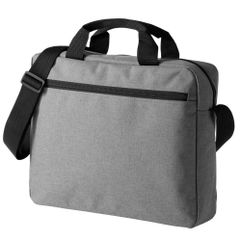 Базовая сумка для форумов и конференций. Несъемный плечевой ремень Ручки для переноски Наружный карман на молнии 