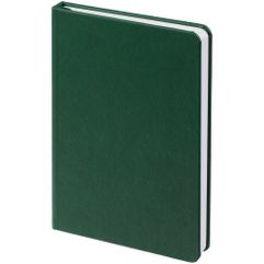 Ежедневник с твердой обложкой, выполнен из материала Latte, зеленый FF, дополнен ляссе в цвет обложки.<br/>Блок 212, без календарной сетки:Кол-во...