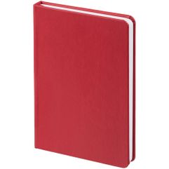 Ежедневник с твердой обложкой, выполнен из материала Latte, красный РР, дополнен ляссе в цвет обложки.<br/>Блок 212, без календарной сетки:Кол-во...
