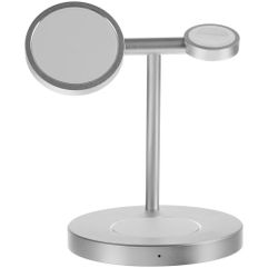 Магнитная зарядная станция Orbis может заряжать одновременно 3 устройства: беспроводные наушники (с соответствующей функцией беспроводного заряда),...