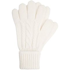 Перчатки из полушерсти Loren с объемными косами и манжетами на резинке — идеальный выбор для тех, кто хочет сохранить тепло и комфорт в холодные...