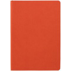 Ежедневник с гибкой обложкой, выполнен из материала Latte, оранжевый, дополнен ляссе в цвет обложки.Блок недатированный, без календарной сетки:Кол-во...