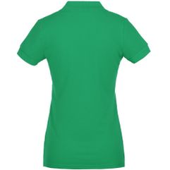 Приталенная женская рубашка поло из гребенного хлопка. Благодаря тонким и длинным волокнам хлопка материал футболки отличается гладкостью, ровностью и...