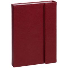 Ежедневник с клапаном на магните, выполнен из материала Petrus, красный. Блок 210:Кол-во страниц — 336;Бумага — белая, плотность 70 г/м²;Форзац и...