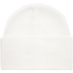 Двухслойная шапка из акриловой пряжи с регулируемым отворотом 7–10 см. Поставляется в пакете с липким краем.